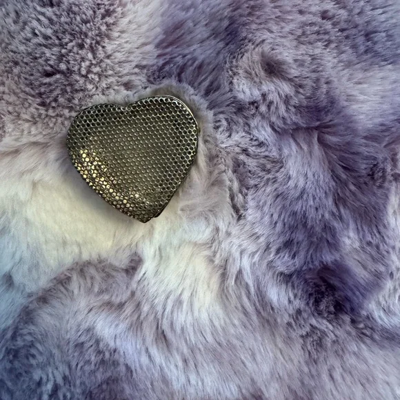 Elegant Silver Heart Pendant mini jewelry box - Picture 6 of 6